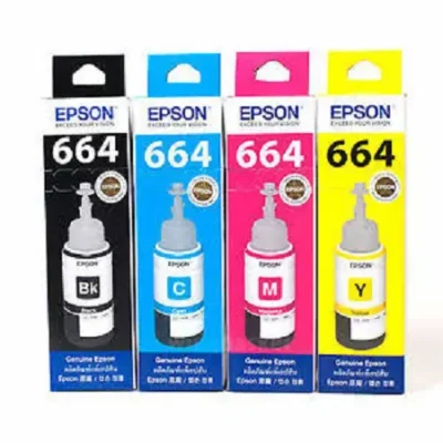 Epson 664 Original Ink – 4 Color 1 Set
